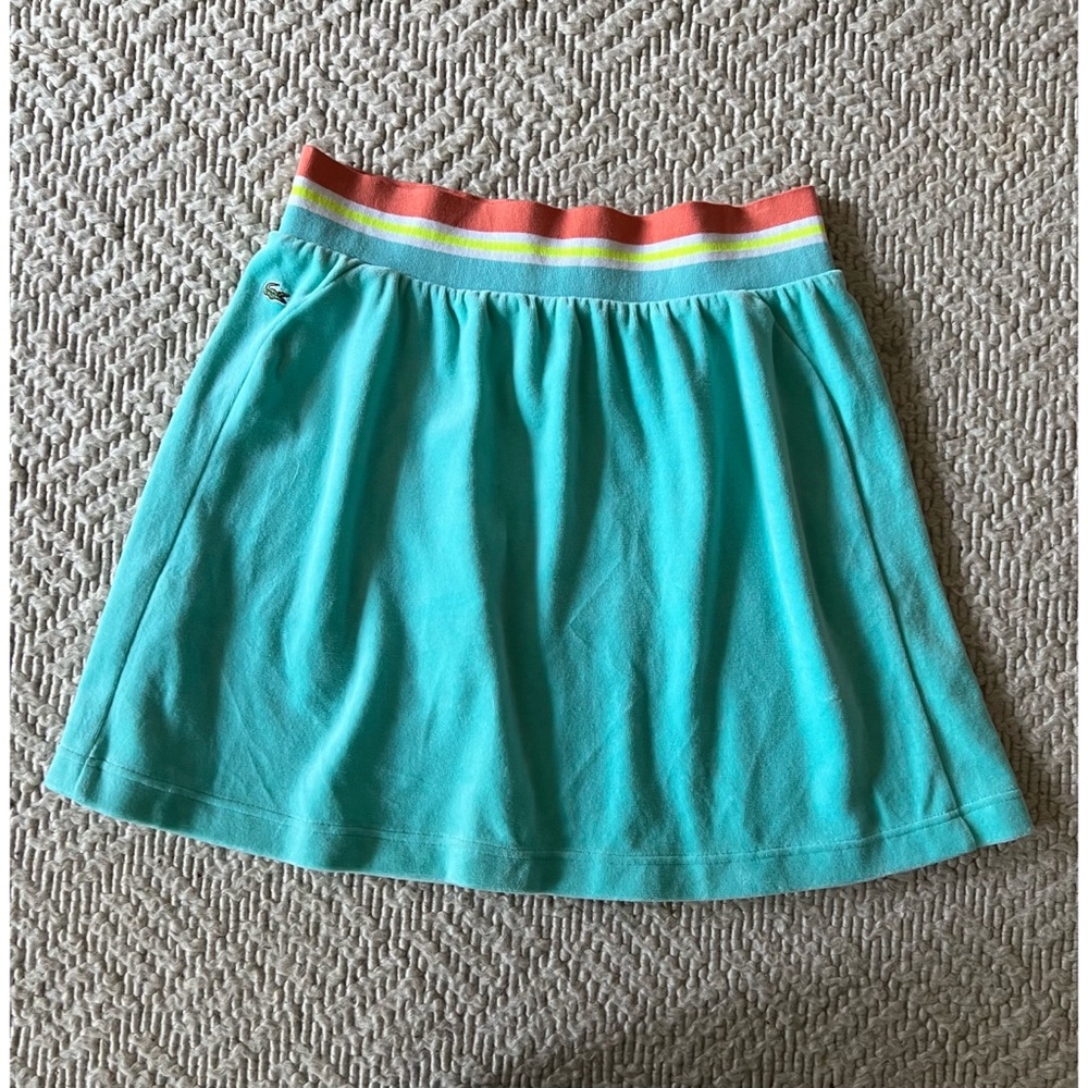 NWT Lacoste Terrycloth Bora Bora Skirt - 40 / M